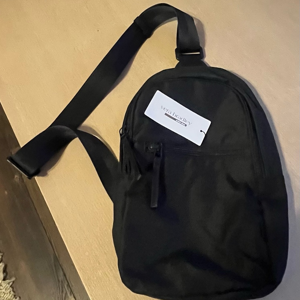 BRAND NEW // Vera Bradley sling crossbody backpack